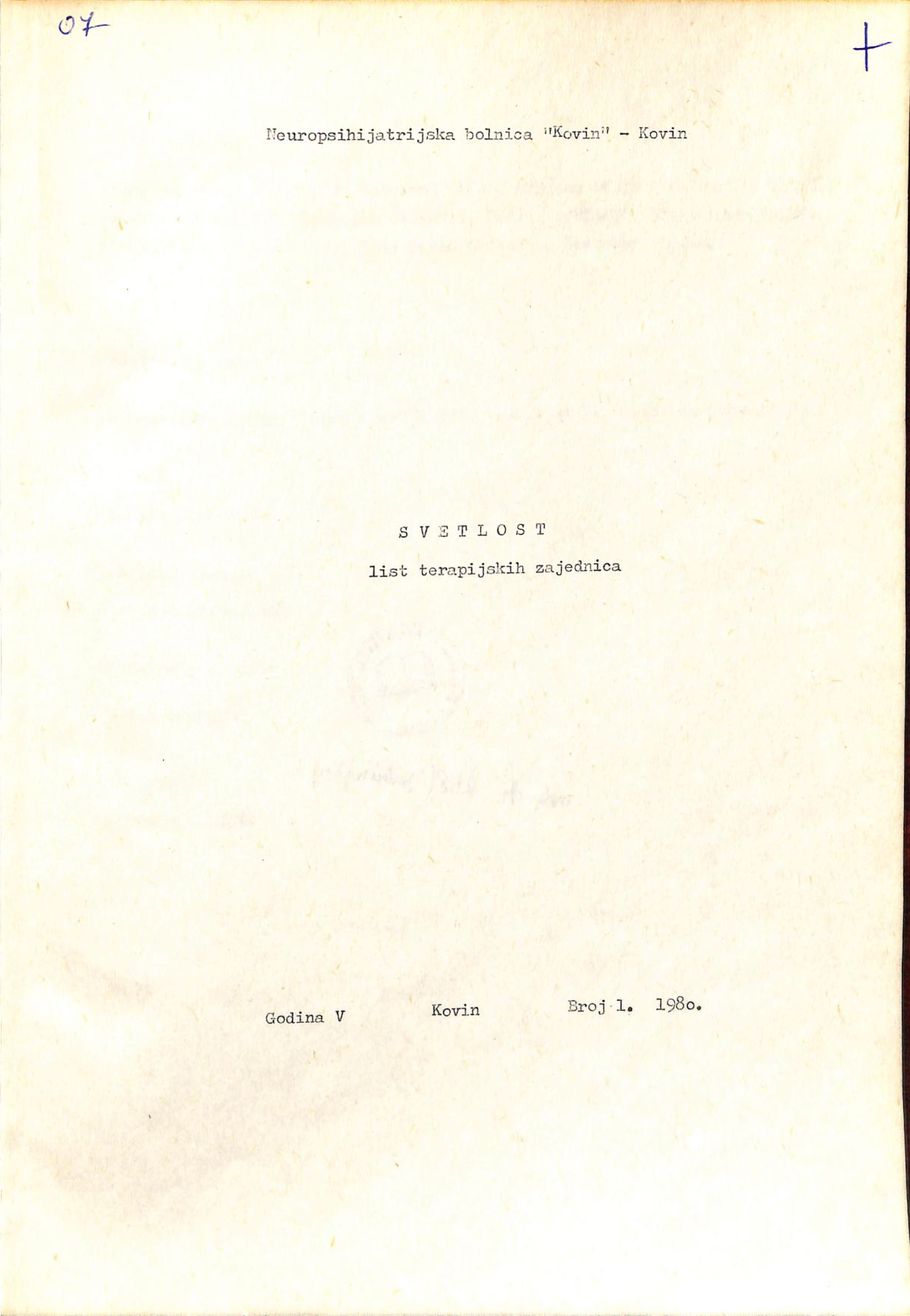 Svetlost broj 2 1976 god. opt 2