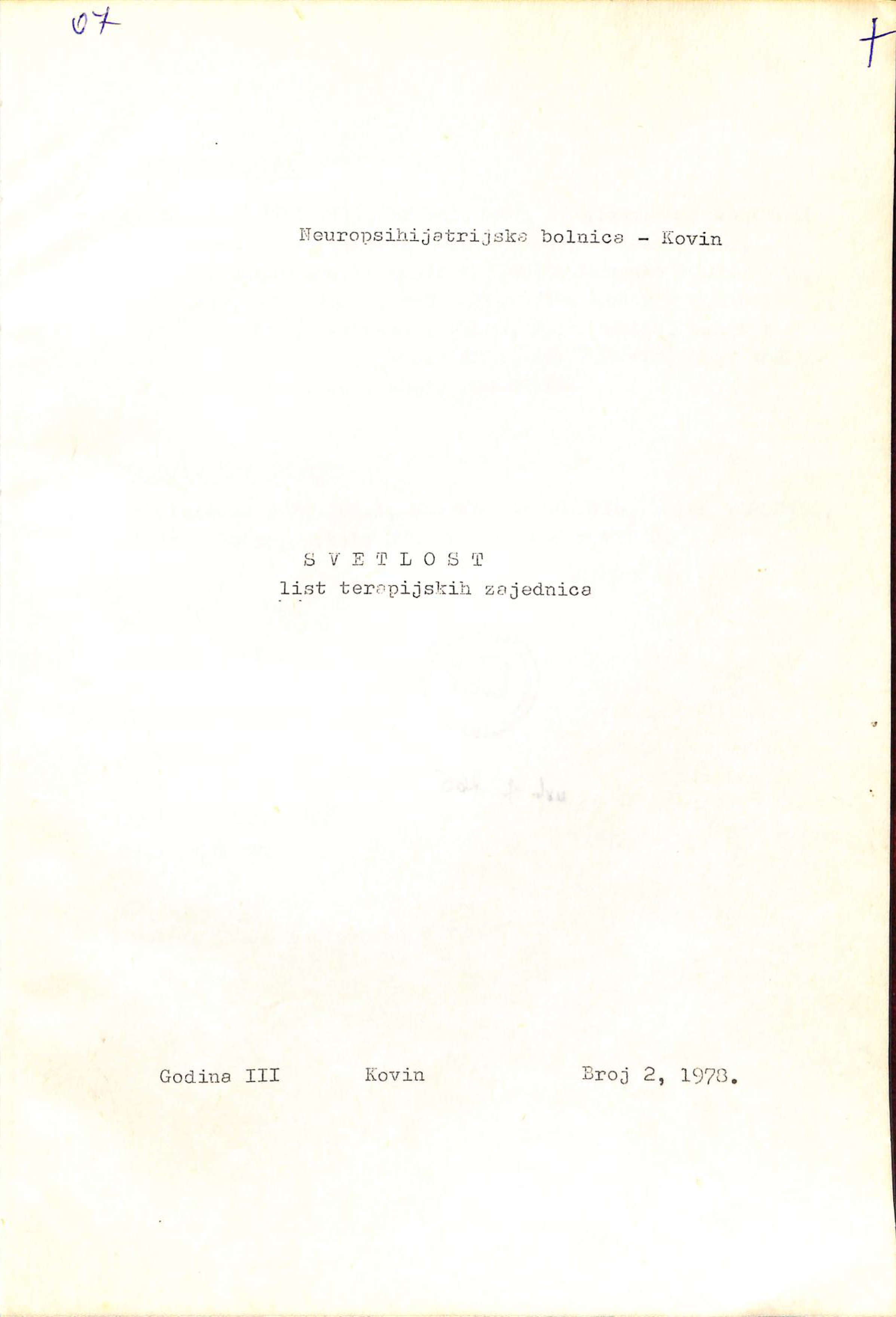 Svetlost broj 2 1976 god. opt 2